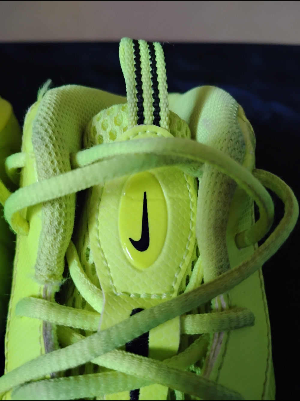 Nike Kids' Neon Green Athletic Sneakers - Picture 6 of 7